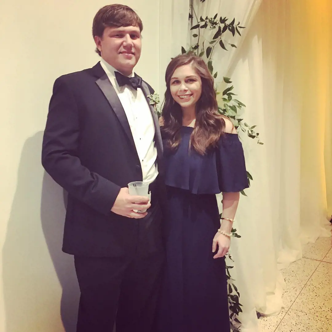 Jacob with Caitlin Carr attending event together at Birmingham Museum of Art. 