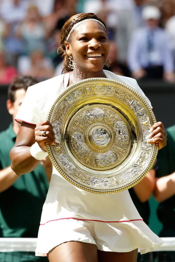 Serena Williams did not lose a single set at Wimbledon 2010, and won her 13th title