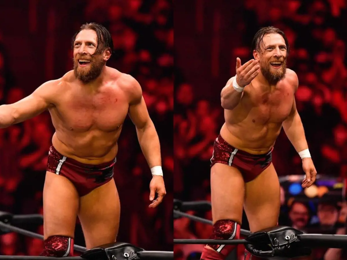 Bryan on the ring during the AEW dynamite on November 20, 2021. 